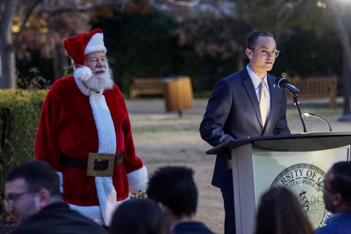 Santa introduced